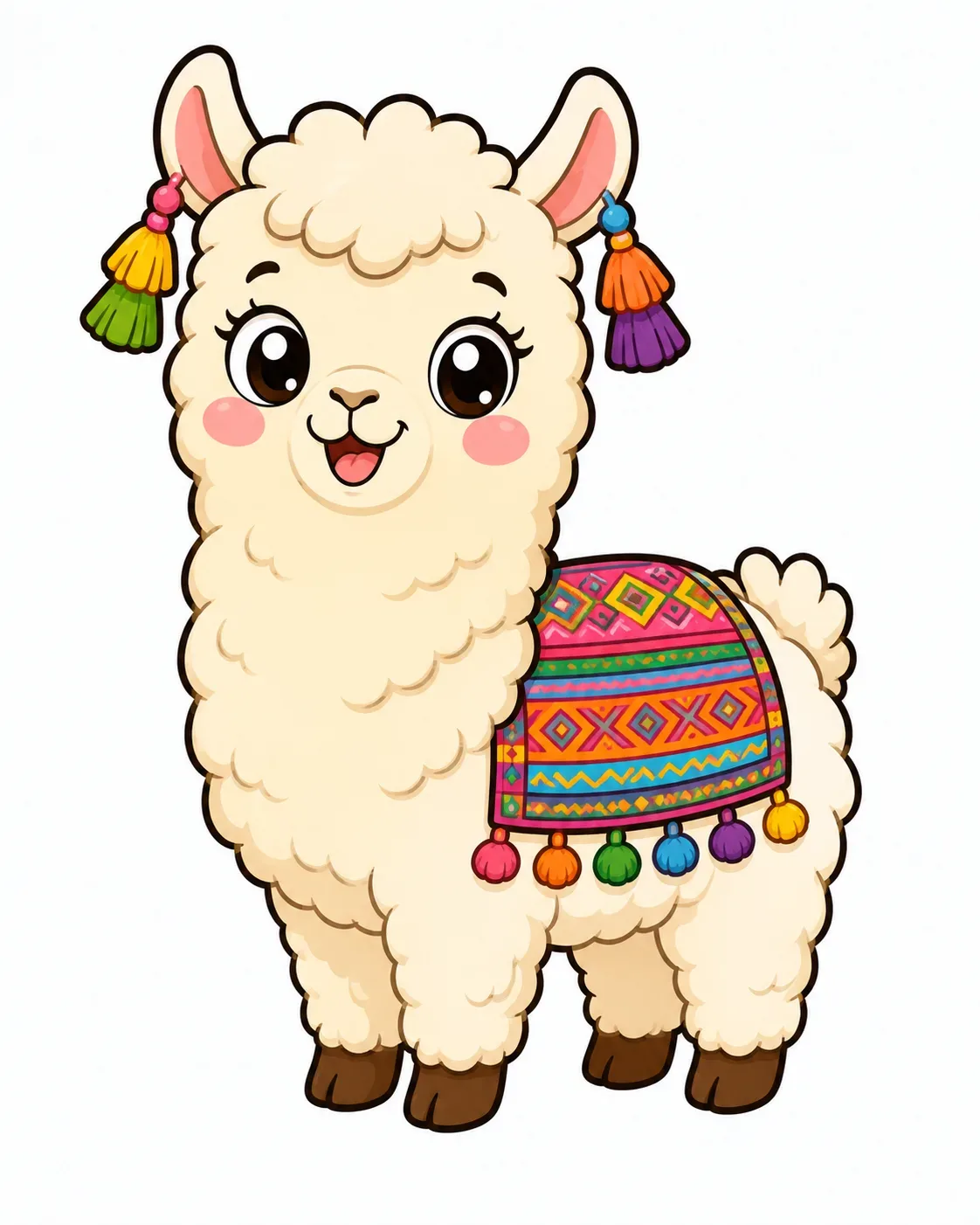Lámina de Animales de la Sierra Peruana – Láminas ilustradas + Fichas para colorear