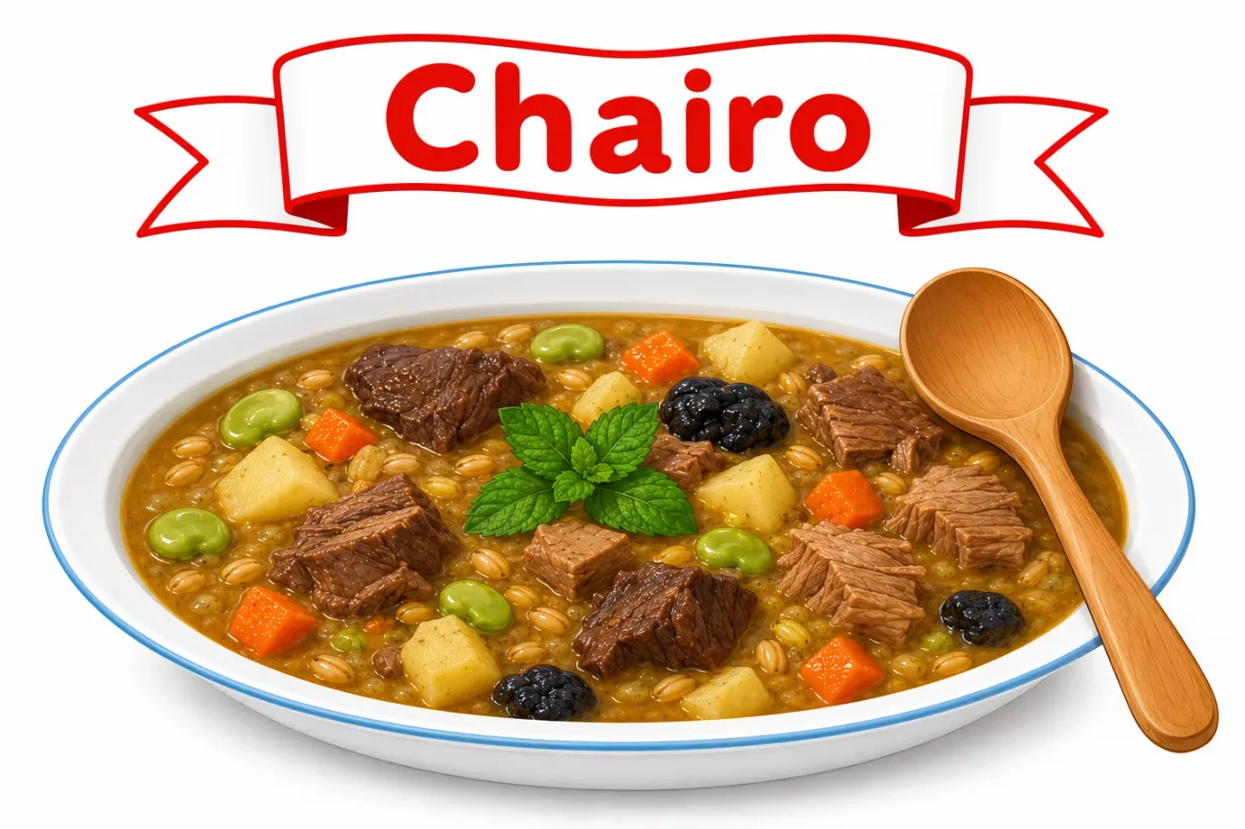 Lámina de 🍲 Platos Típicos de la Sierra Peruana – Láminas ilustradas