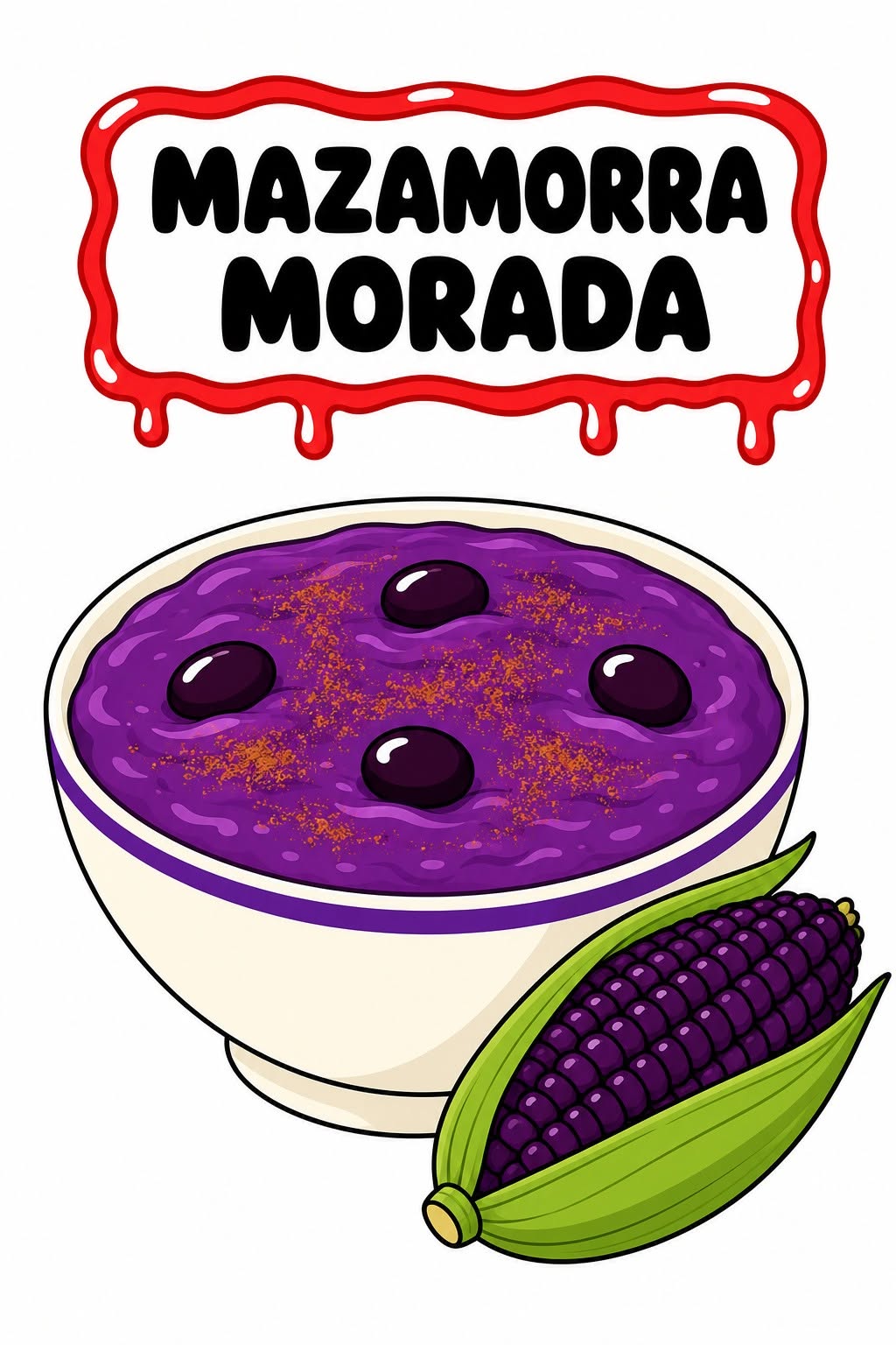 Láminas de postres de la costa peruana