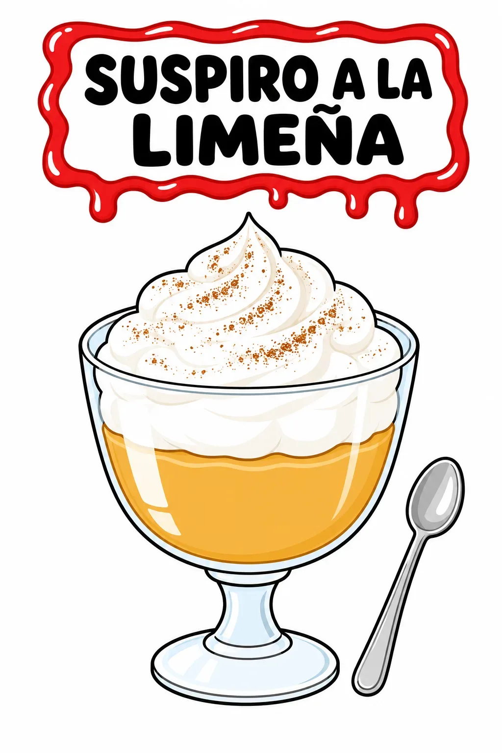 Lámina de 🍰 Postres Típicos de la Costa Peruana – Láminas ilustradas