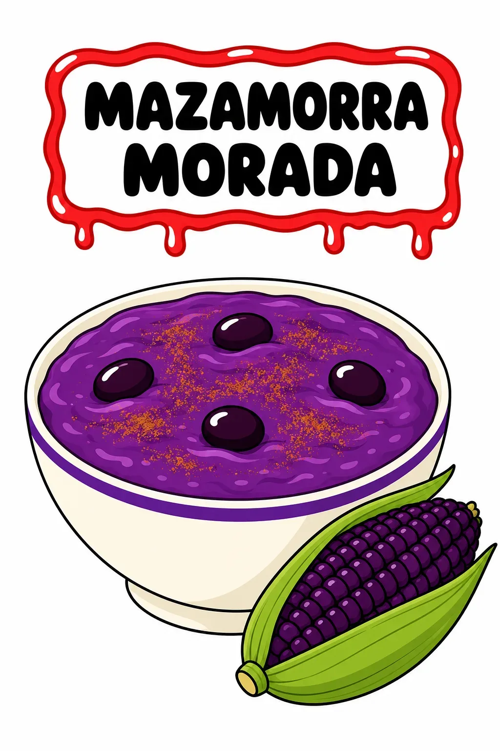 Lámina de 🍰 Postres Típicos de la Costa Peruana – Láminas ilustradas
