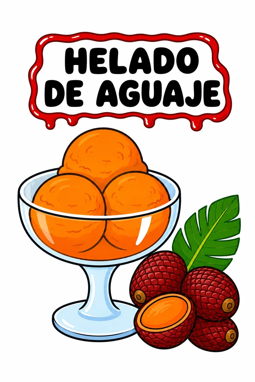 Lámina de 🍧 Postres Típicos de la Selva Peruana – Láminas ilustradas