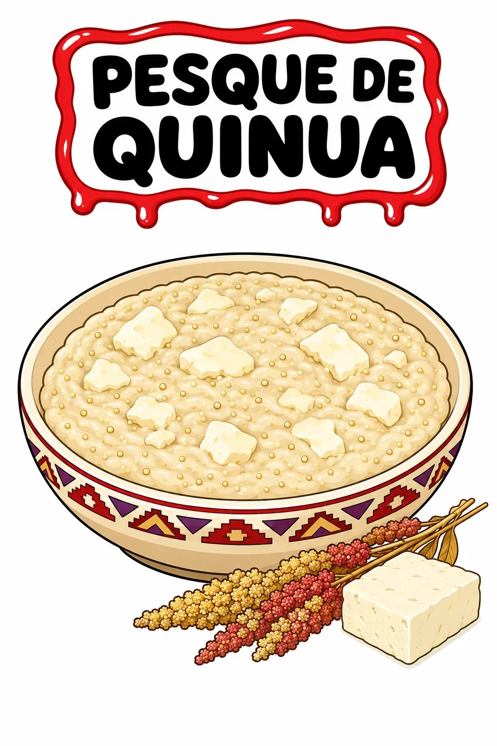 Lámina de 🍮 Postres Típicos de la Sierra Peruana – Láminas ilustradas