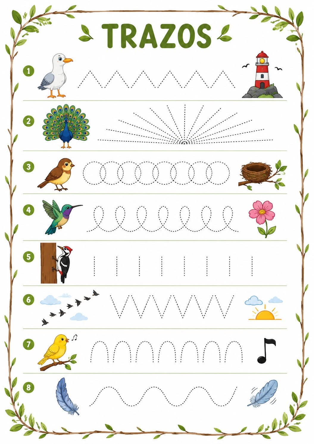 Tarjetas de conteo para matemática: números y cantidades