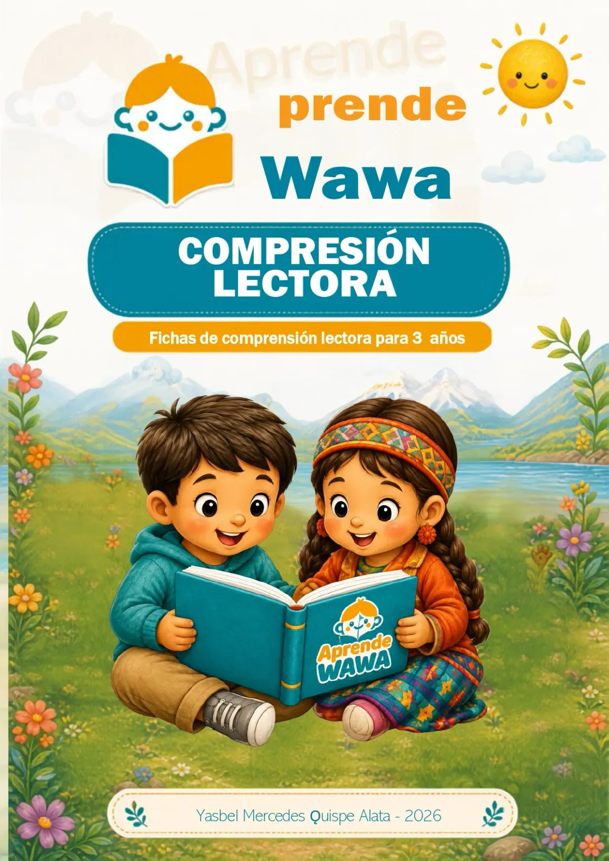 Vista previa de 📖 Comprensión Lectora para 3 añitos – Mis primeras lecturas con preguntas