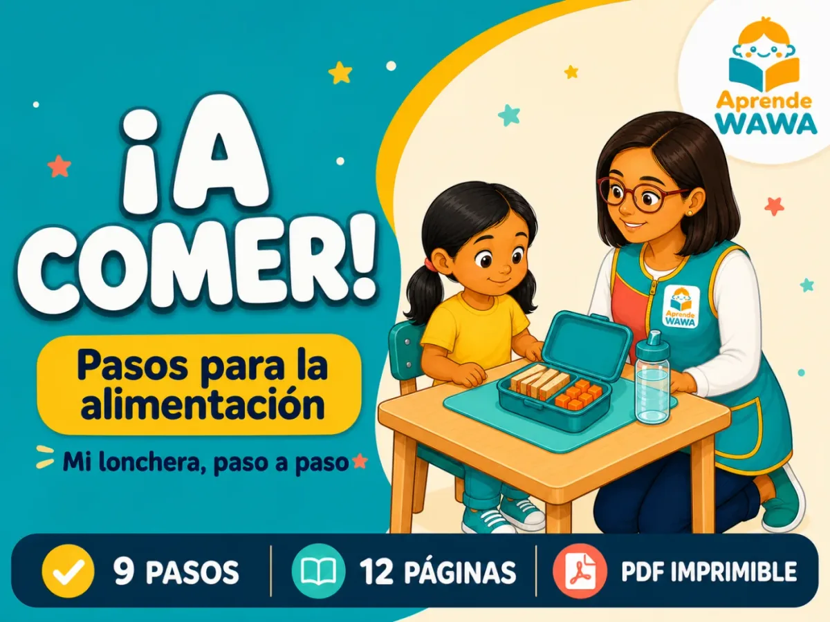 Vista previa de Pasos para la alimentación y uso de la lonchera para el jardín